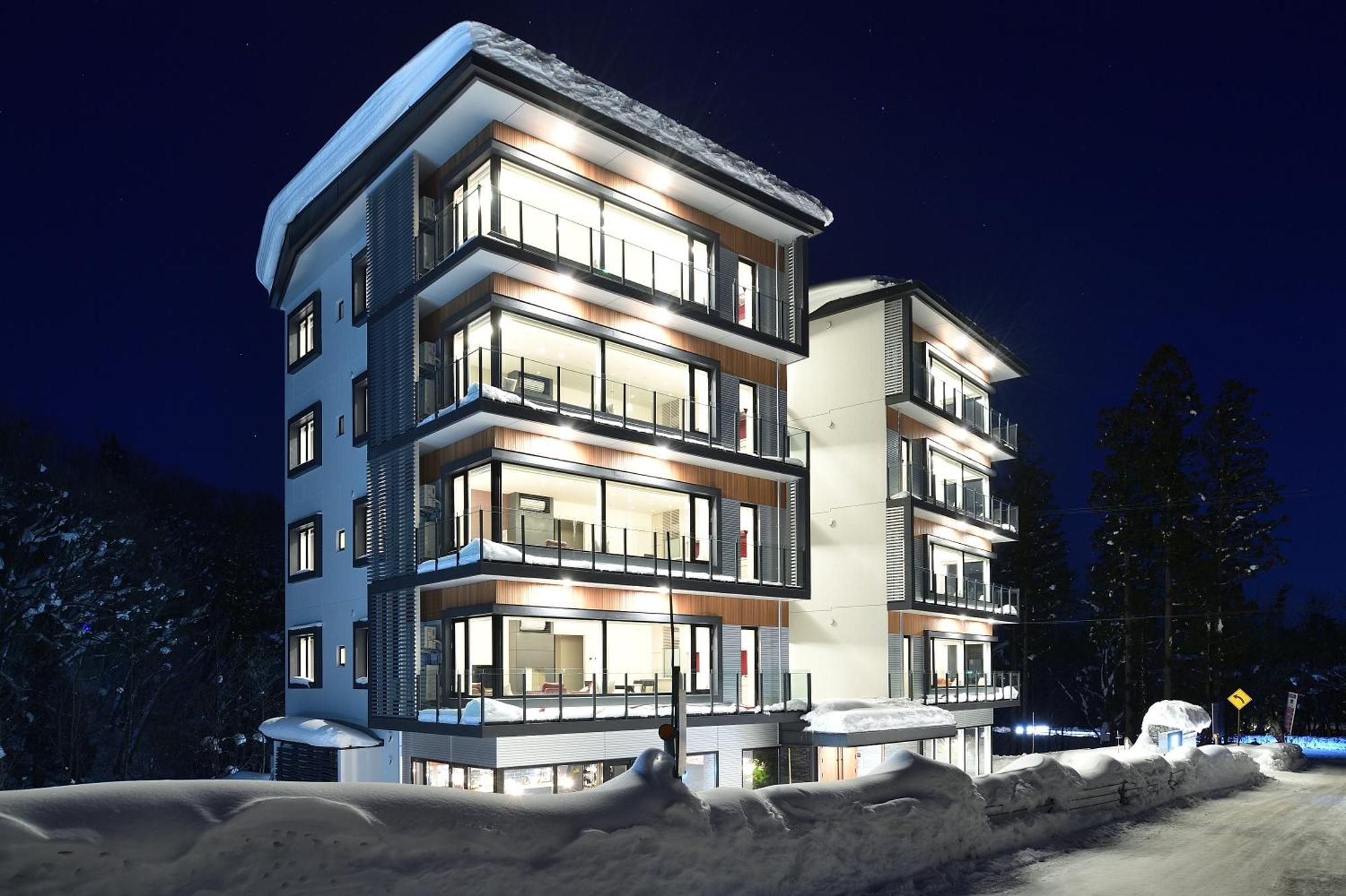 Mountain Side Hakuba Hotel Exterior foto